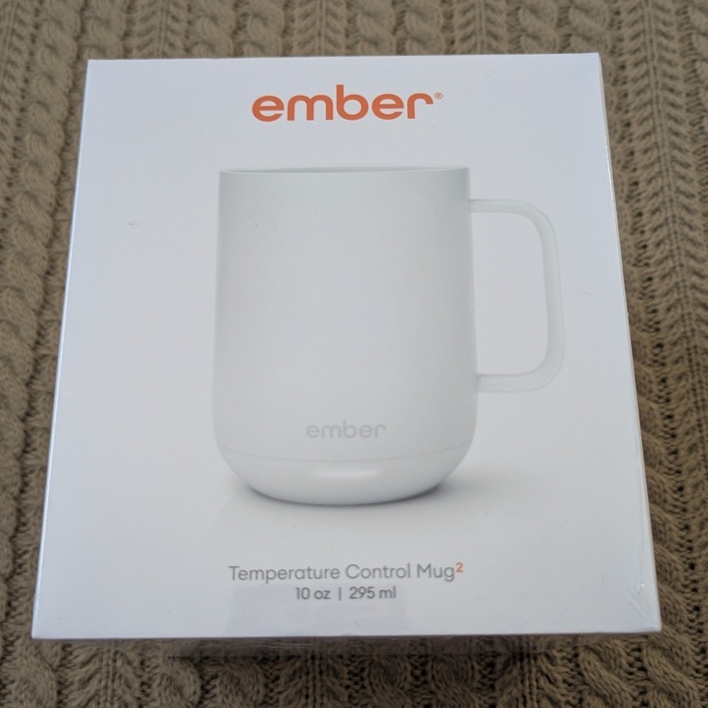 Ember Mug 2 Temperature Control Smart Mug 10 oz White CM191002US New Sealed